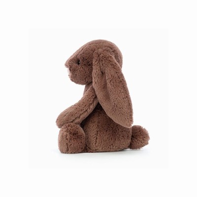 Jellycat Bashful Fudge Bunnies UK | 37540NMPF